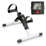 SWANEW Mini-bike Heimtrainer, Reha-Pedal-Heimtrainer mit LCD-Display, einstellbarer Widerstand, Arm- und Beintrainer