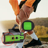 SWANEW Kurbelradio, Solar Radio, Tragbare Notfallradio 4000mAh Wiederaufladbare Powerbank Batteriebetrieben mit LED Taschenlampe & Leselicht, SOS-Alarm für Outdoor Camping