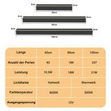 SWANEW Wandlampe LED Wandleuchte Modern Wandleuchten Innen Außen Wasserdicht Ip65 Aluminium Acryl