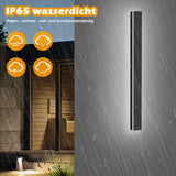 SWANEW Wandlampe LED Wandleuchte Modern Wandleuchten Innen Außen Wasserdicht Ip65 Aluminium Acryl